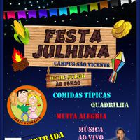 Convite Festa Julhina 2015