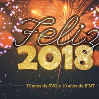 Cartão de Ano Novo 2018