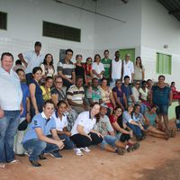 Visita dos pacientes do CAPS ao IFMT São Vicente