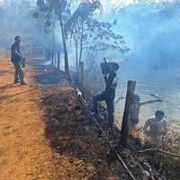 Incêndio no IFMT São Vicente